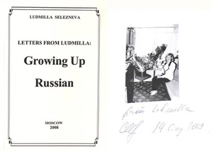 Letters From Ludmilla - Growing up Russian, Gift inscription by the author - Imagen 1 de 1