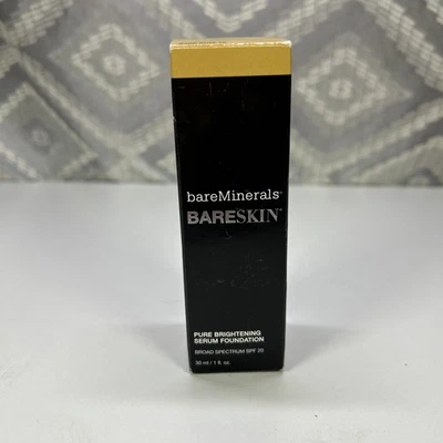 bareMinerals BareSkin Pure Brightening Foundation SPF 20 - 10 Bare Buff RARE - Image 1 of 4