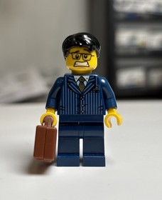 LEGO Business Man Businessman Alien Conquest 7051 Minifigure Mini Figure Space