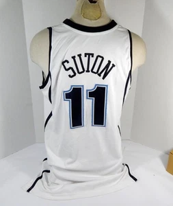 2008-09 Utah Jazz Goran Suton #11 Game Issued White Jersey 50 DP37415 - Picture 1 of 4