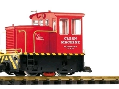 Piko 38506 G Scale Clean Machine R/C GE 25-Ton Track Cleaning Locomotive - Image 1 of 4