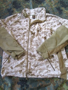 USMC Desert Digital MARPAT Fleecejacke Desert Army Wandermantel SF sas LARGE - Bild 1 von 14