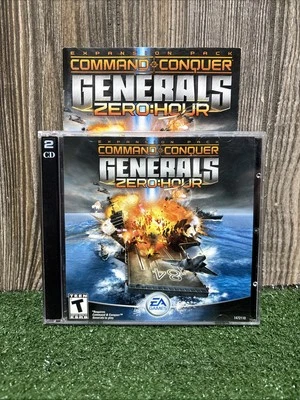 Command & Conquer: Generals -- Zero Hour (PC, 2003) w/ Manual - Image 1 of 4