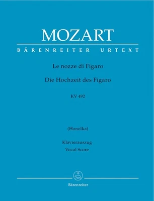 Mozart, The Marriage of Figaro (Le nozze di Figaro) K. 492, Honolka Vocal Score - Image 1 of 3