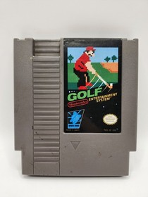 Golf (Nintendo, 1985) NES Authentic TESTED Free Shipping Mint Rare Retro NES