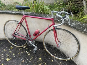 1970s Super Light Racing Bike 8.9kg CYCLES LAURENT huret Jubilee Pelissier 2000 - Foto 1 di 19