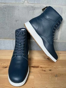 Dr. Martens Rigal Blue 8-Eye Boots - Picture 1 of 6