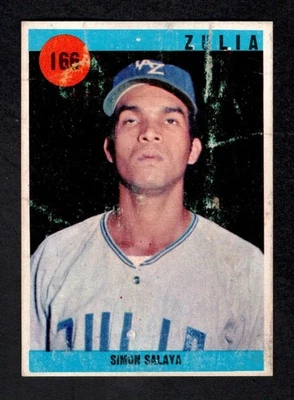 1970 Ovenca Sport Grafico Venezuelan #166 Simon Salaya Aguilas Del Zulia GD-VG - Image 1 of 2
