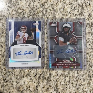 LOT OF 2 - 2024 SAGE DILLON GABRIEL Peak Performance Auto & Base #PKA-DG A-DG - Picture 1 of 2