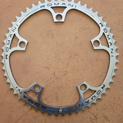 Campagnolo Super Record Chainring, 53T, BCD 144 (Old Campy, Track), ROMANI Panto - Image 1 of 4