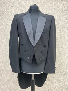 Men's Traditional Black Formal Tails Coat-42" Chest - Picture 1 of 6