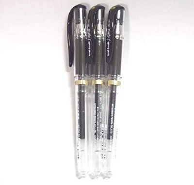 Uni-Ball Signo Broad Point Gel Impact Pen Black Ink, 3 pens per Pack (Japan - Image 1 of 2