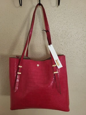 Bolso de Hombro Kate Landry Rojo.Talla Grande, Nuevo Con Etiqueta. Foto 1 de 4
