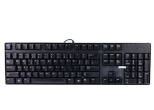 Dell KB1421 QWERTY Keyboard Black Usb Wired - Picture 1 of 6
