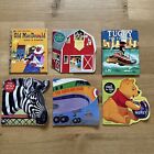 Vintage Golden Shape Books Farm Zoo Airplane Tuggy Tugboat Pooh Childrens Lot