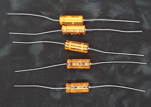 Sprague 33uF 35V Electrolytic Capacitor Five Pieces 8842 (M) - Picture 1 of 4