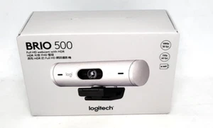 Logitech Brio 500 Webcam (Off White) - Picture 1 of 4