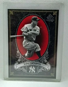 Lou Gehrig 2007 Upper Deck SP Legendary Cuts - #53 - New York NY Yankees - Picture 1 of 2