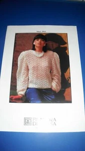 Filatura Di Crosa Women's Sweater Knitting Pattern 0903 - Picture 1 of 1