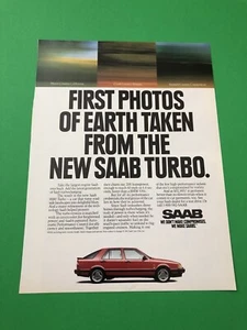 1991 1992 SAAB 9000 TURBO VINTAGE ORIGINAL PRINT AD ADVERTISEMENT PRINTED - Picture 1 of 1