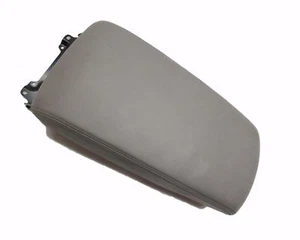 Synthetic Leather Center Console Lid Armrest Cover Gray Fits 97-01 Toyota Camry - Picture 1 of 3