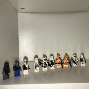 LEGO Star Wars Minifiguren Clone Trooper 10 Stück Inklusive Waffe bespielt - Bild 1 von 11