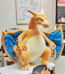 31" Anime Charizard Plush Doll Cartoon Stuffed Toy Pillow Collection Gift 1PC - Picture 1 of 13