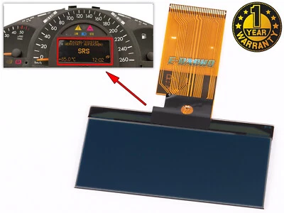 B1 PARTS LCD DISPLAY VISUALIZZAZIONE PER MERCEDES-BENZ W203 CL203 C STRUMENTO COMBINATO