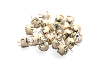 10x Vintage RFT Keramik-Scheiben-Trimmer Typ D10/40, 10...40 pF, Capacitor, NOS - Picture 1 of 7