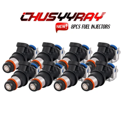 Inyectores de combustible 8 piezas para GMC Yukon V8 6.0 2001-2004/Denali XL V8 6.0 2005-2006 Foto 1 de 4
