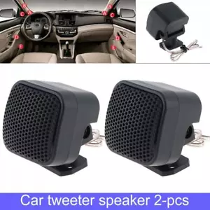 2x Car Audio Mini Sound 500W Tweeter Loudspeaker Loud Speaker Super Power Audio - Picture 1 of 11