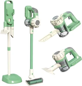 3-in-1 Kids Vacuum That Really Works, Toddler Toy Vacuum Cleaning Set - Picture 1 of 7