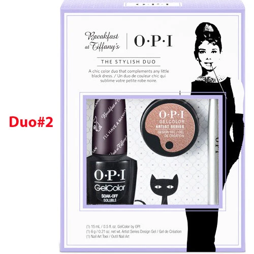 OPI Breakfast at Tiffany's The Stylish Duo Artist Series Foto 1 de 1
