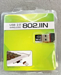 New USB 2.0 WIRELESS 802.IIN - USB 11N - Picture 1 of 2
