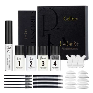 Gollee Lash Lift Kit Eyelash Perm Kit 4-6 Weeks Long Lasting Eyelash Curling DIY - Picture 1 of 6