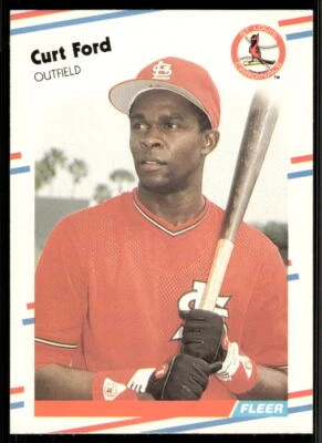 1988 Fleer #32 Curt Ford - Image 1 of 2