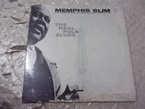 "THE REAL FOLK BLUES" MEMPHIS SLIM LP NEAR MINT 1966 - Picture 1 of 2