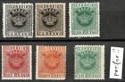 Early Macao Lot 6 stamps Varieties. All Mint