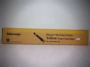 Tektronix Phaser 780 Color Printer Yellow Toner Cartridge No. 016-1681-00 - Picture 1 of 1