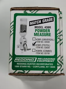03600 REDDING 3BR MATCH-GRADE POWDER MEASURE - PISTOL - NEW - FREE SHIP!! - Picture 1 of 2