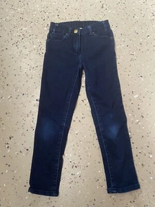 Crewcuts J.crew Girls Blue Skinny Denim Leggings Jeans Everyday Size 6 - Picture 1 of 4