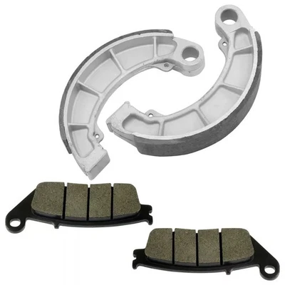 Pastilhas de freio dianteiro e sapatas traseiras para Honda VT600Cd Shadow 600 VLX Deluxe 2004-2007 - Imagem 1 de 4