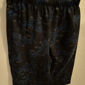 Boys Shark Pj Shorts 2 Pairs Size10-12 Black - Picture 1 of 3
