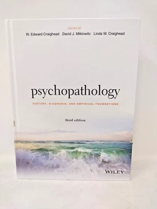 Psychopathology: History, Diagnosis, and Empirical Foundations 3rd edition HC - Picture 1 of 5