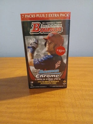 2011 Bowman Baseball Factory Sealed Blaster Box - Image 1 of 4