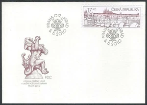 Czech 2010, Carl Bridge, Lion, FDC - Picture 1 of 1