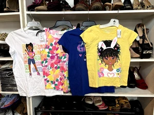 NWT, Lot of Girl's Short Sleeve Tops, Sizes 7/8, 10/12 & 14 - Picture 1 of 22