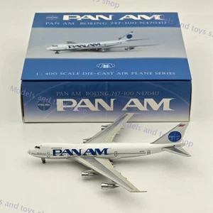 RM 1:400 scale Pan Am Boeing 747-100 N4704U Diecast Aircraft Model - Picture 1 of 9