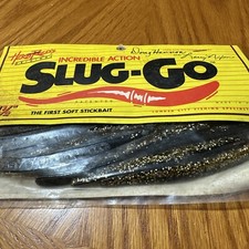 Herb Reed’s Lunker City Slug-Go 4 1/2” Gold Pepper Shiner Stickbait 10 Per Bag