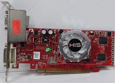 AMD X1550 SB5G-0600N 0SB5-32-G 256MB DDR2 ATI RADEON Graphics Card - Image 1 of 4